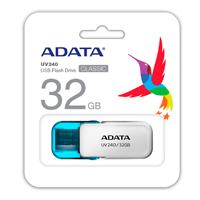 MEMORIA ADATA 32GB USB 2.0 UV240 BLANCO ( AUV240-32G-RWH)