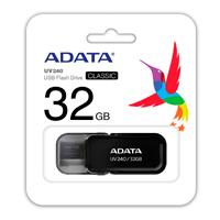 MEMORIA ADATA 32GB USB 2.0 UV240 NEGRO (AUV240-32G-RBK)