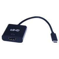 ADAPTADOR GHIA CONVERTIDOR USB 3.1 TIPO C MACHO A HDMI HEMBRA / SALIDA DE VIDEO 4K