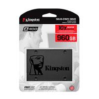 UNIDAD DE ESTADO SOLIDO SSD KINGSTON A400 960GB 2.5 SATA3 7MM LECT.500/ESCR.450MBS (SA400S37/960G)