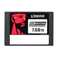 UNIDAD SSD KINGSTON DC600M ENTERPRICE SATA 2.5 PARA SERVER 7680GB SEDC600M/7680G