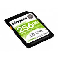 MEMORIA FLASH SD KINGSTON SDXC SDXC CANVAS SELECT 256GB 100R CL10 UHS-I V30 (SDS2/256GB