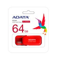 MEMORIA ADATA 64GB USB 2.0 UV240 ROJO