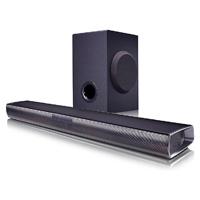 LG SOUND BAR SUBWOOFER  2.1 CANALES  BLUETOOTH 1600W RMS   WOOFER LEVEL -15-6DB NEGRO