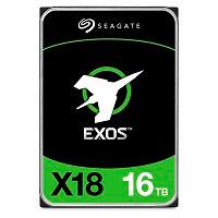 DISCO DURO INTERNO SEAGATE EXOS X18 16TB 3.5 ESCRITORIO SATA3 6GB/S 256MB 7200RPM 24X7 HOTPLUG NAS-NVR-SERVER-DATACENTER