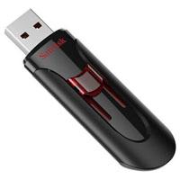 MEMORIA SANDISK 32GB USB 3.0 CRUZER GLIDE Z600 NEGRO C/ROJO (SDCZ600-032G-G35)