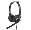 VORAGO 1 DIADEMA ALTA FIDELIDAD CON MICROF HP-300 NEGRO