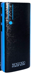 NECNON 5 POWER BANK 13000MAH TRIPLE USB, LAMP PW-05F NEGRO/AZUL