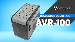 VORAGO 2 REGULADOR AVR-100 1000VA, 8 CONTACTOS