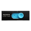 MEMORIA USB ADATA 032GB 2.0 UV220 NEGRO-AZUL AUV220-32G-RBKBL