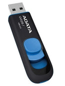 MEMORIA USB ADATA 064GB 3.0 UV128 NEGRO-AZUL AUV128-64G-RBE