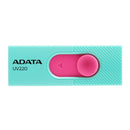 MEMORIA USB ADATA 032GB 2.0 UV220 VERDE-ROSA AUV220-32G-RGNPK