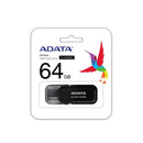 MEMORIA USB ADATA 064GB 2.0 UV240 NEGRO AUV240-64G-RBK