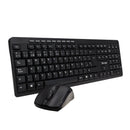 VORAGO 11 KIT TECLADO Y MOUSE KM-304 INALAMBRICO NEGRO