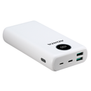 ADATA POWER BANK CARGADOR PORTATIL 20,000 MAH BLANCO AP20000QCD-DGT-CWH