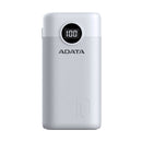 ADATA 1 POWER BANK CARGADOR PORTATIL 10,000 MAH BLANCO AP10000QCD-DGT-CWH