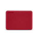 DISCO DURO EXTERNO 1 TERA TOSHIBA CANVIO ADVANCE ROJO HDTCA10XR3AA