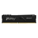 MEMORIA RAM KINGSTON DDR4 08GB 3200MHZ FURY BEAST BLACK KF432C16BB/8