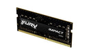 MEMORIA RAM KINGSTON DDR4 08GB 3200MHZ FURY IMPACT SODIMM KF432S20IB/8