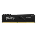 MEMORIA RAM KINGSTON DDR4 16GB 3200MHZ FURY BEASTBLACK KF432C16BB1/16