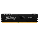 MEMORIA RAM KINGSTON DDR4  16GB 2666 MHZ FURY BEASTBLACK KF426C16BB1/16