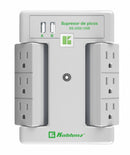 KOBLENZ BARRA MULTICONTACTO SS-2000 6 CONTACTOS 2X USB 2000 JOULES 00-5348-00-8