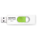 MEMORIA USB ADATA UV320 128GB BLANCO/VERDE 3.2 AUV320-128G-RWHGN