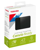 DISCO DURO EXTERNO 4 TERA TOSHIBA CANVIO READY NEGRO HDTP340XK3CA