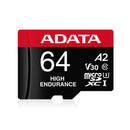 MEMORIA MICRO SD ADATA 64 GB SDXC HC V30S U3 A2 CLASE 10 AUSDX64GUI3V30SHA2-RA1