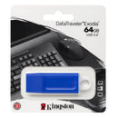 MEMORIA USB KINGSTON 64GB DTX EXODIA USB 3.2 KC-U2G64-7GB AZUL