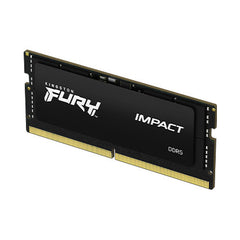 MEMORIA RAM KINGSTON DDR5 SODIMM 8GB 4800MHz IMPACT BLACK KF548S38IB-8
