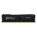 MEMORIA RAM KINGSTON DDR4 16GB 3600MHZ FURYBEASTBLACK KF436C18BB/16