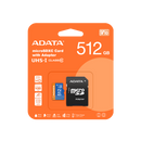 MEMORIA MICRO SD ADATA 512GB CLASE 10 AUSDX512GUICL10A1-RA1