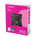 DISCO DURO ESTADO SOLIDO EXTERNO ADATA USB 3.2 GEN 2 NEGRO SD620-512GCBK