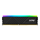 MEMORIA RAM ADATA DDR4 08GB 3200MHZ XPG D35 GAMMIX NEGRO RGB AX4U32008G16A-SBKD35G