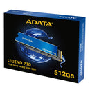 DISCO DURO ESTADO SOLIDO ADATA LEGEND 710 512GB M.2 ALEG-710-512GCS