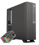 STYLOS GABINETE MINCE SLIM STGAMN1B USB 3.5MM TIPO C FUENTE 500W