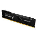 MEMORIA RAM KINGSTON DIMM DDR4 16GB 3200MT/S FURY BEAST CL16 288PIN 1.35V C/DISIPADOR DE CALOR P/PC/GAMER/ALTO RENDIMIENTO KF432C16BB1/16