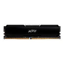 MEMORIA XPG GAMMIX D20 UDIMM DDR4 8GB PC4-25600 3200MHZ CL16 1.35V CON DISIPADOR PC/GAMER COLOR NEGRO (AX4U32008G16A-CBK20)