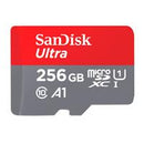 MEMORIA SANDISK MICRO SDXC 256GB ULTRA 150MB/S CLASE 10 C/ADAPTADOR SDSQUAC-256G-GN6MA