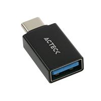ADAPTADOR ACTECK SHIFT PLUS AU210 / USB A - USB C / GARANTIA 1 A?O / NEGRO / AC-934817