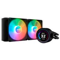 DISIPADOR DE ENFRIAMIENTO LIQUIDO NZXT KRAKEN 240MM /2X- 120MM / NEGRO /RGB / GAMER.