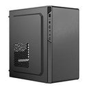 GABINETE ACTECK PERFORMANCE II GI215 / MINI TORRE / MICRO ATX  ITX / FUENTE DE PODER 500W INCLUIDA  / FULL METAL / NEGRO / AC-935777