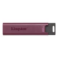 MEMORIA FLASH USB KINGSTON DATA TRAVELER MAX 256GB 1000R/900W GEN 2 3.2 TIPO C NEGRO (DTMAX/256GB)