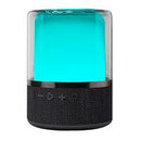 BOCINA ACTECK GLEE PURE AP50 / INALAMBRICA / BLUETOOTH - CONEXION TWS ? 3.5 MM / SONIDO ESTEREO / 10 W / ILUMINACION LED / SUBWOOFER / NEGRO / AC-936408