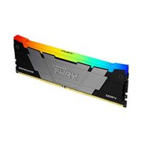 MEMORIA RAM KINGSTON DIMM ddr4 16GB 3600MT/S FURY RENEGADE BLACK XMP RGB CL16 288PIN 1.35V C/DISIPADOR DE CALOR P/PC/GAMER/ALTO RENDIMIENTO KF436C16RB12A/16