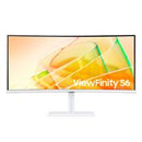 MONITOR LED SAMSUNG 34 PULGADAS WIDESCREEN  WQHD 3 440 X 1 440  HDMI 1  D. PORT 1  100HZ  5MS  BLANCO  BOCINAS  CURVO  1000R  THUNDERBOLT  USB-C