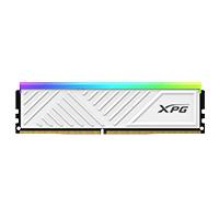 MEMORIA XPG SPECTRIX D35G UDIMM ddr4 16GB PC4-25600 3200MHZ CL16 288PIN 1.35V RGB CON DISIPADOR PC/GAMER COLOR BLANCO (AX4U320016G16A-SWHD35G)