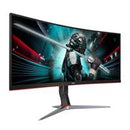 MONITOR AOC GAMER CURVO 23.6 / NEGRO - ROJO / PANEL VA / HDMI VGA DISPLAYPORT / ASPECTO 16:9 / TR 1 MS / AMD FREE SYNC / 165 HZ / RESOLUCION 1920 X 1080 / 250 CD/M2 / 80 MILLONES A 1 / VESA 100X100
