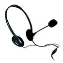 KIT 100 PIEZAS DIADEMA ALAMBRICA GHIA CON MICROFONO  CONTROL DE VOLUMEN Y CONECTOR 3.5MM AUDIFONO Y MICROFONO  SONIDO ENVOLVENTE  CONTROLADOR DE VOLUMEN  COLOR NEGRO